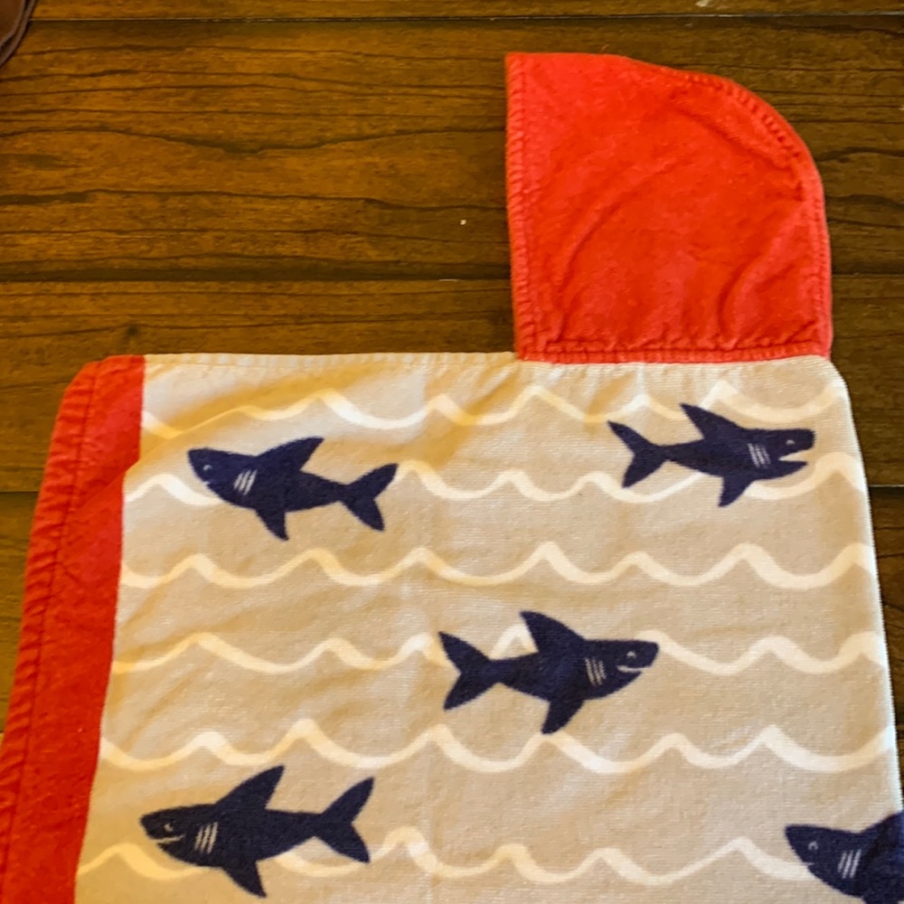 Pottery Barn Kids Baby Hooded Beach Towel